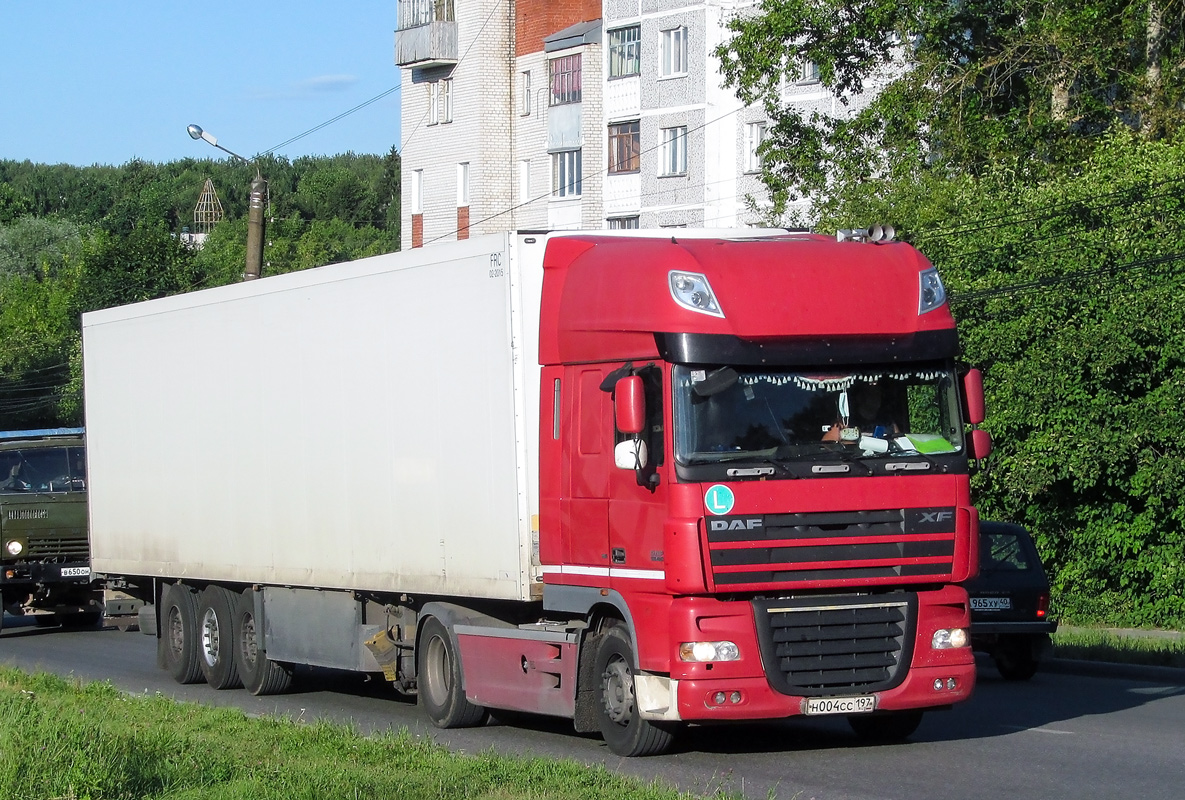 Москва, № Н 004 СС 197 — DAF XF105 FT