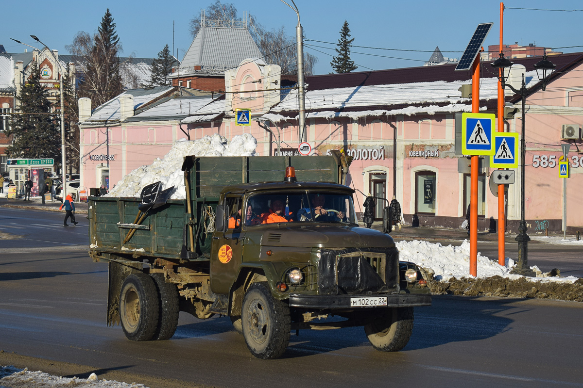 Алтайский край, № М 102 СС 22 — ЗИЛ-495710