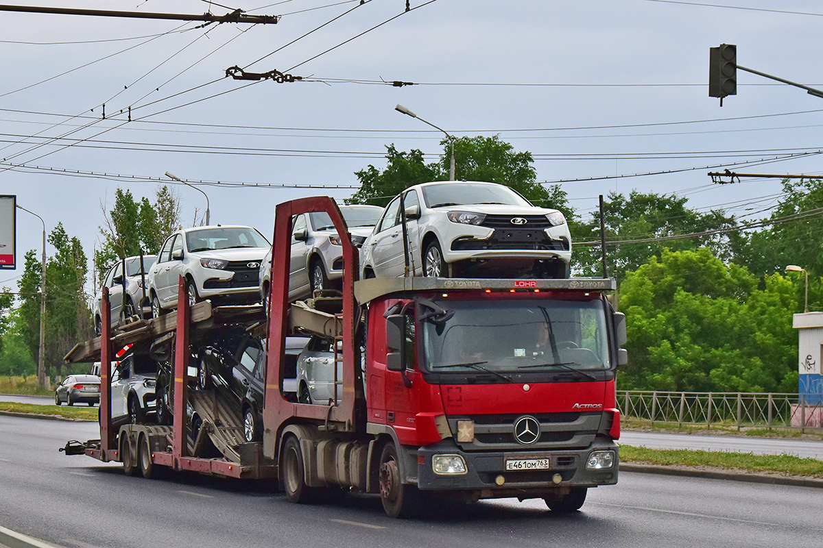 Самарская область, № Е 461 ОМ 763 — Mercedes-Benz Actros ('2003) 1832