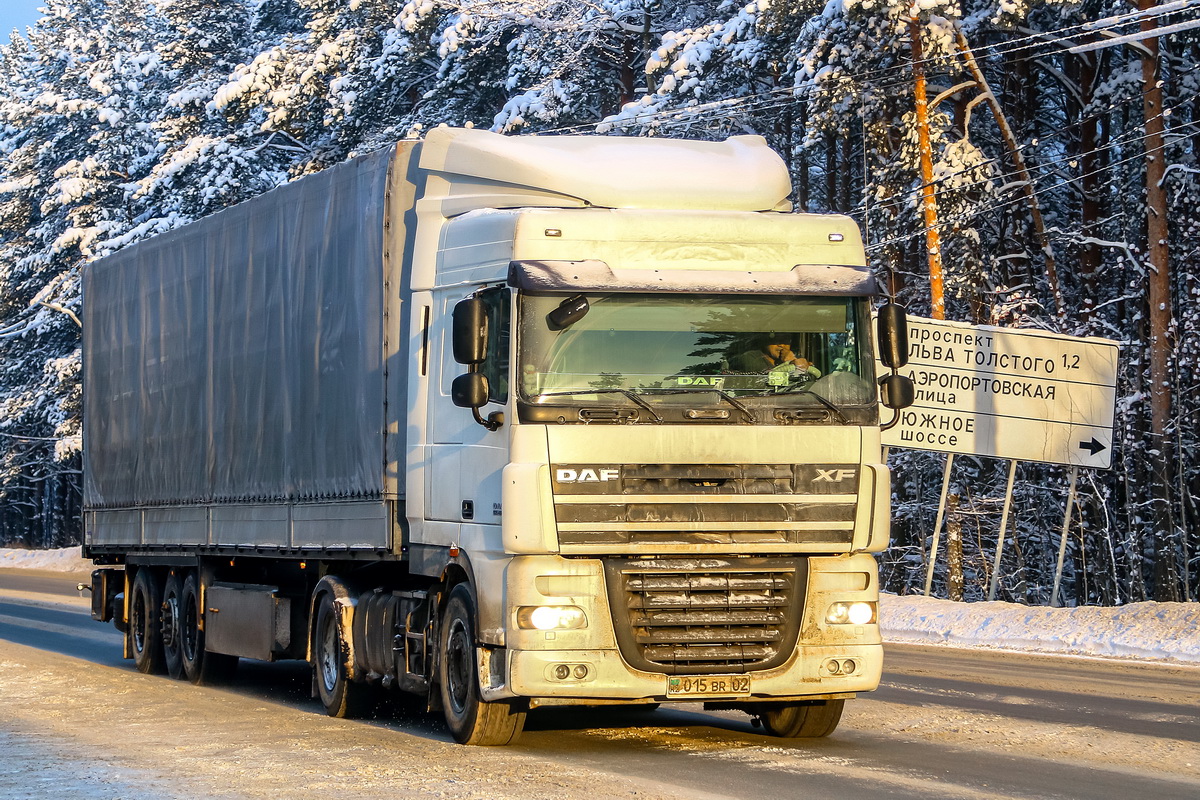 Алматы, № 015 BR 02 — DAF XF105 FT