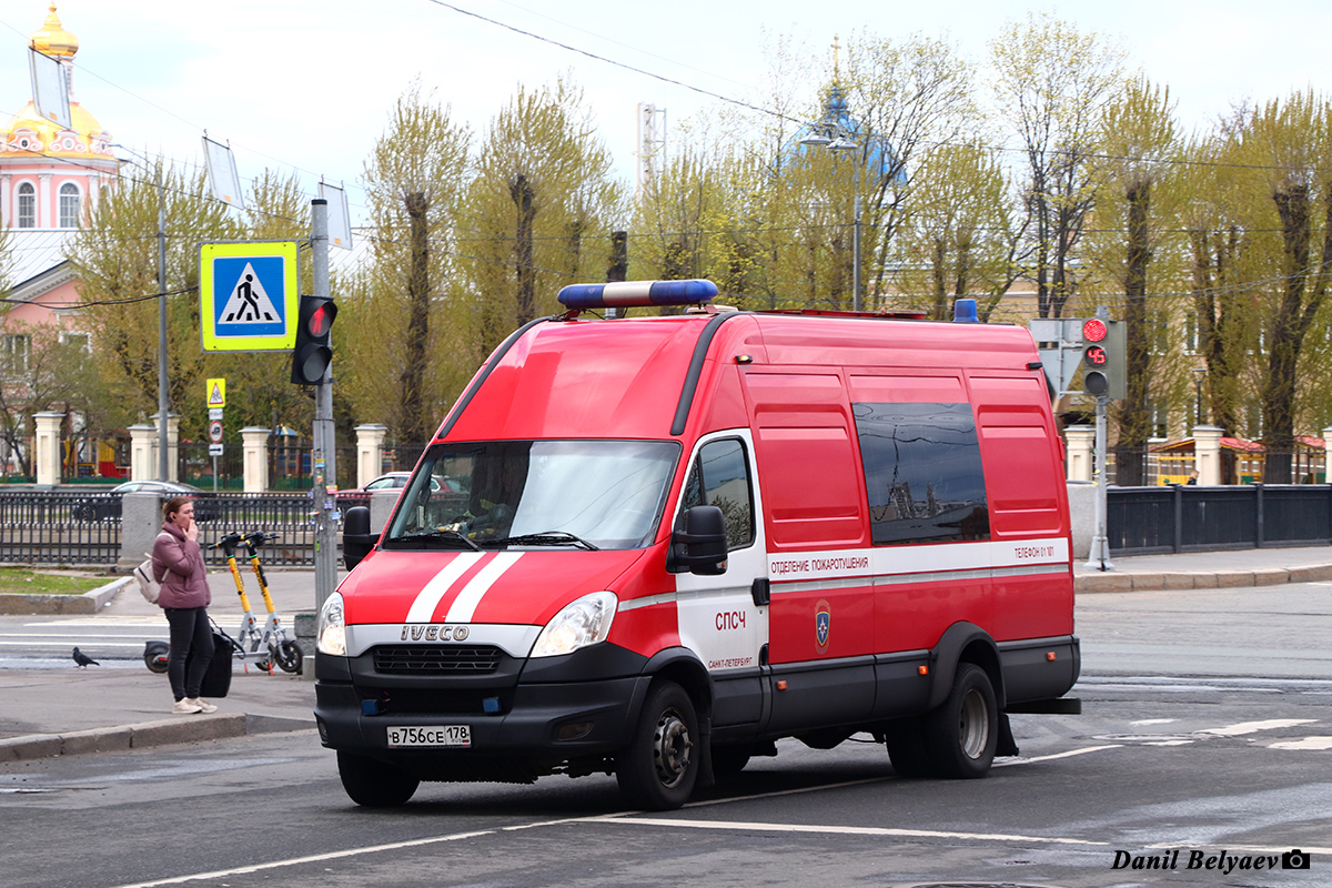 Санкт-Петербург, № В 756 СЕ 178 — IVECO Daily