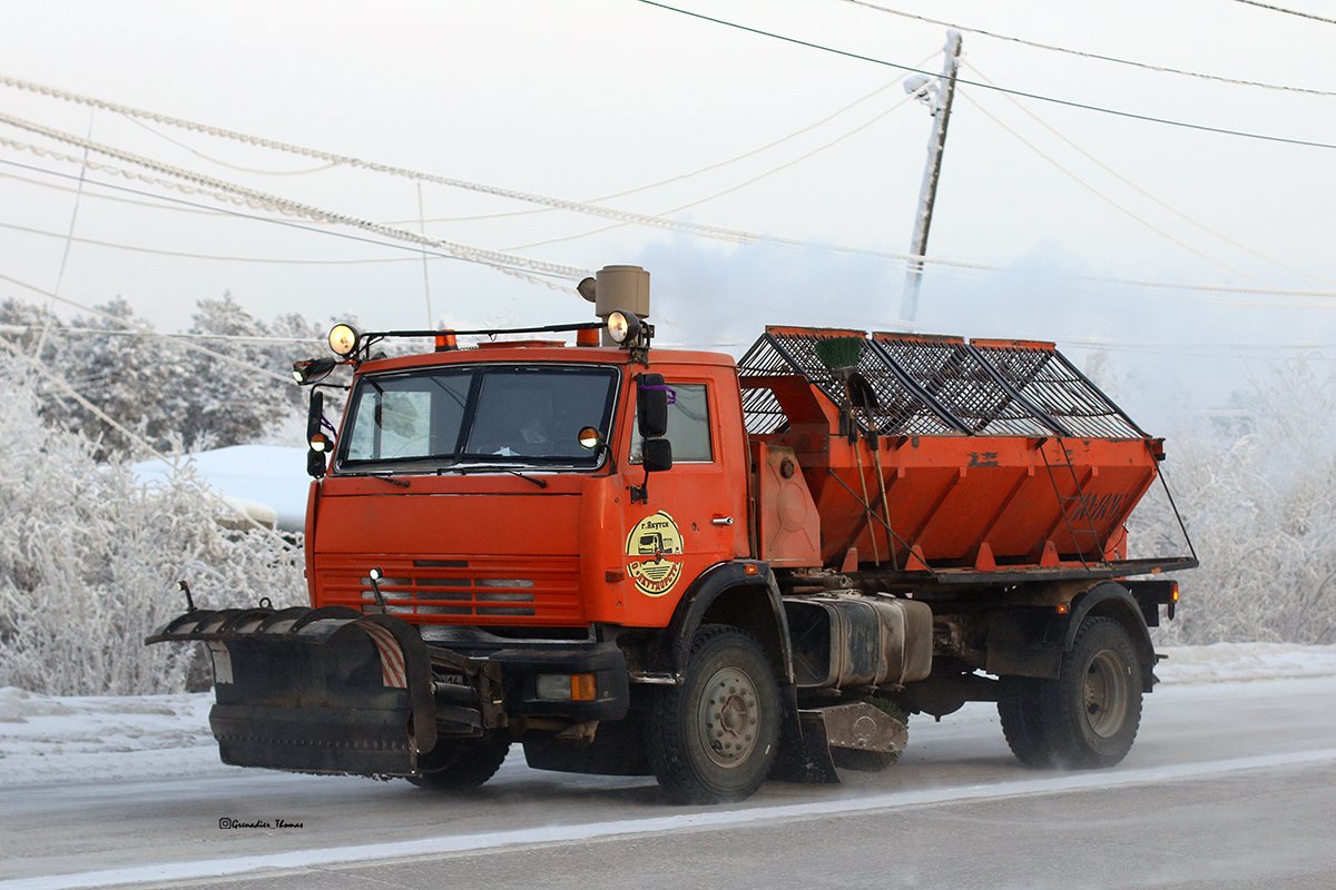 Саха (Якутия), № С 876 ЕТ 14 — КамАЗ-43253-15 [43253R]