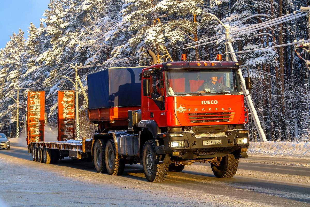 Ленинградская область, № В 216 РВ 47 — IVECO-AMT Trakker ('2004)