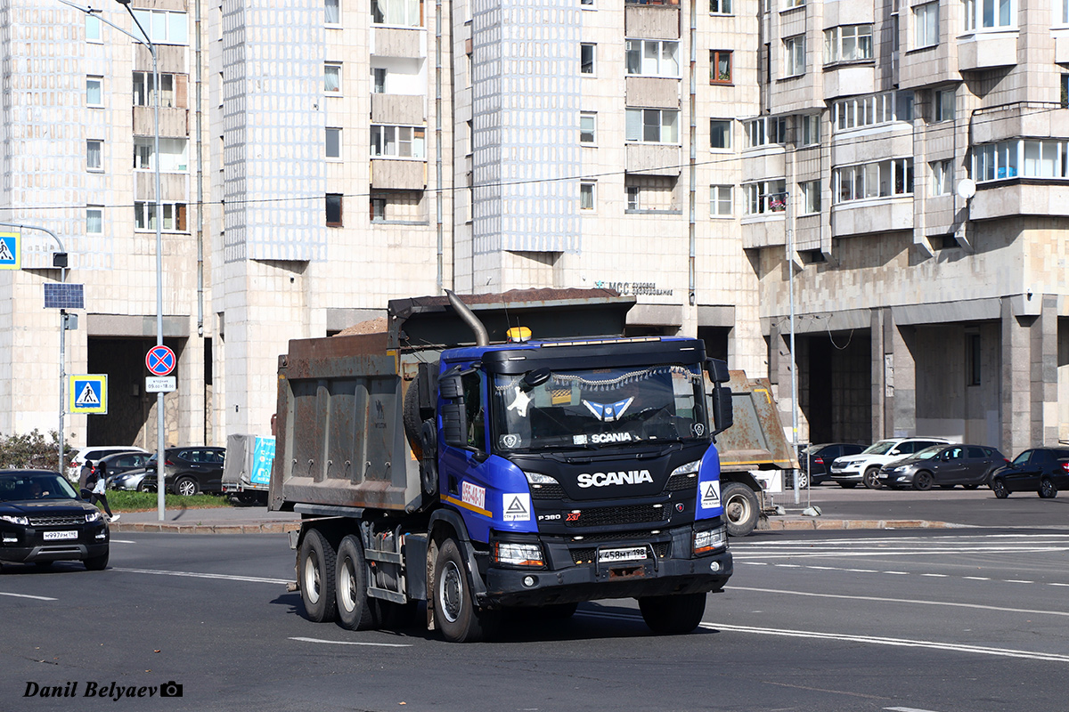 Санкт-Петербург, № К 458 МТ 198 — Scania ('2016) P380