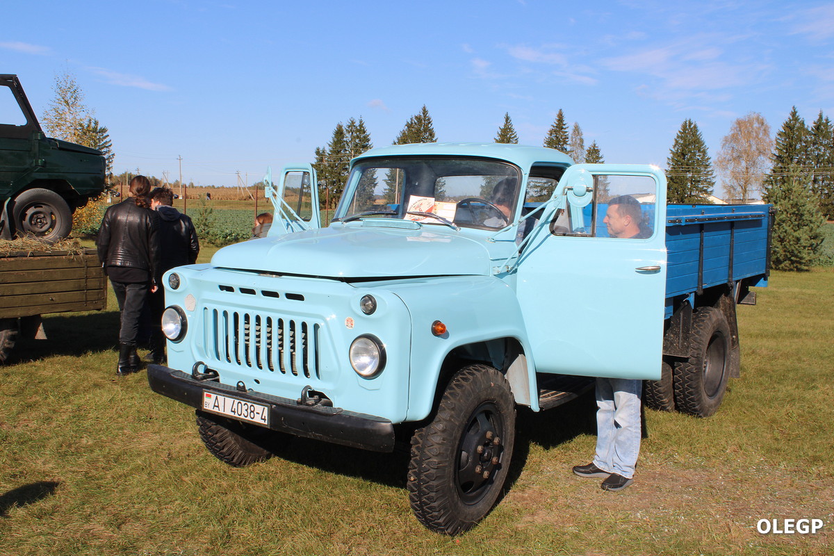 Гродненская область, № АІ 4038-4 — ГАЗ-52-04; Минская область — TBT SHOW 2024