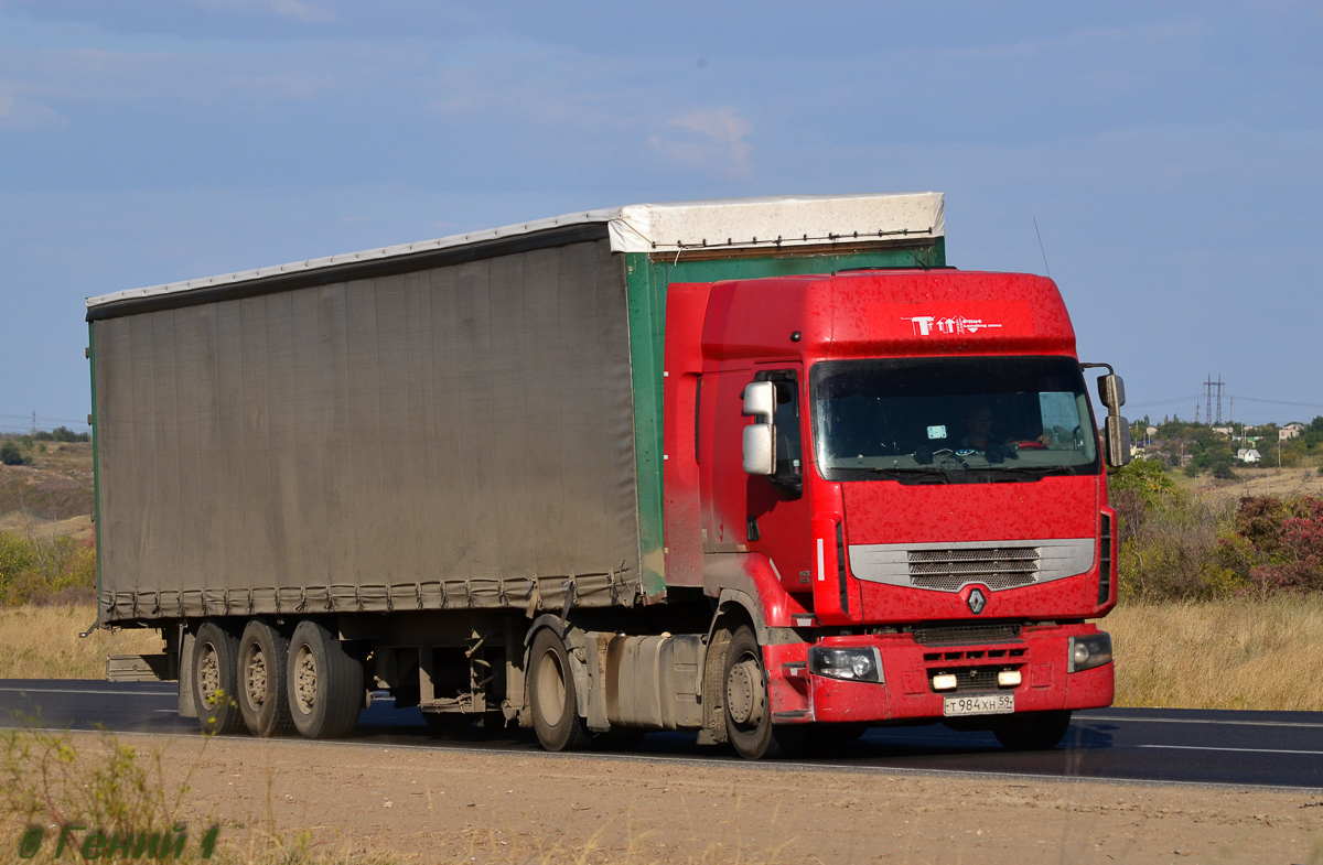 Пермский край, № Т 984 ХН 59 — Renault Premium ('2006)