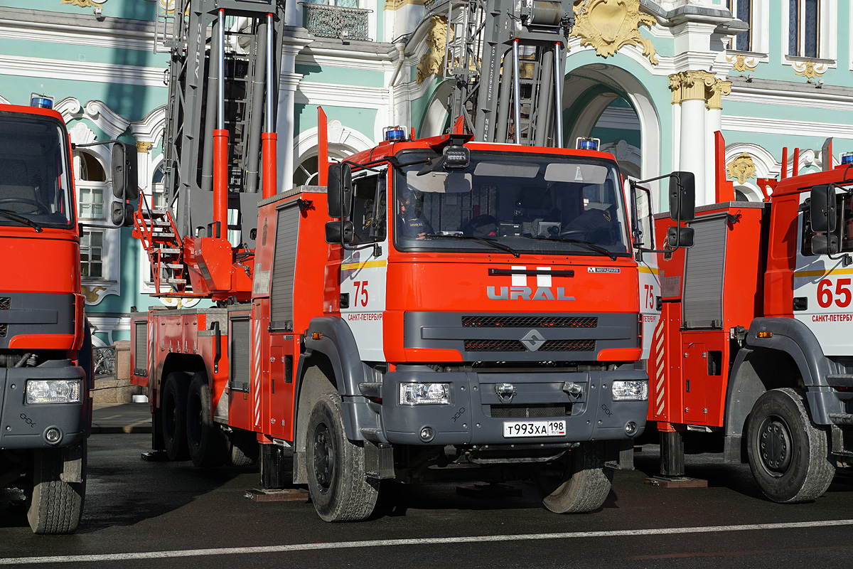 Санкт-Петербург, № Т 993 ХА 198 — Урал-C35510