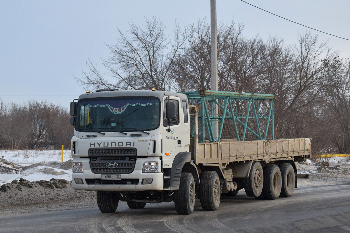 Алтайский край, № С 698 СС 25 — Hyundai Power Truck HD320