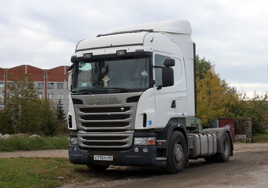 Псковская область, № Е 710 РУ 60 — Scania ('2009) R440