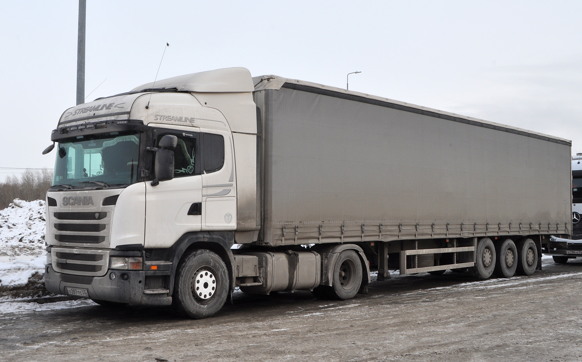 Омская область, № Х 287 ТС  55 — Scania ('2013) G400