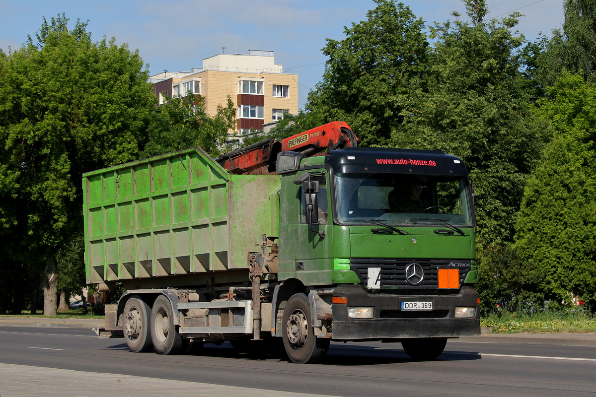 Литва, № DDR 369 — Mercedes-Benz Actros ('1997) 2535