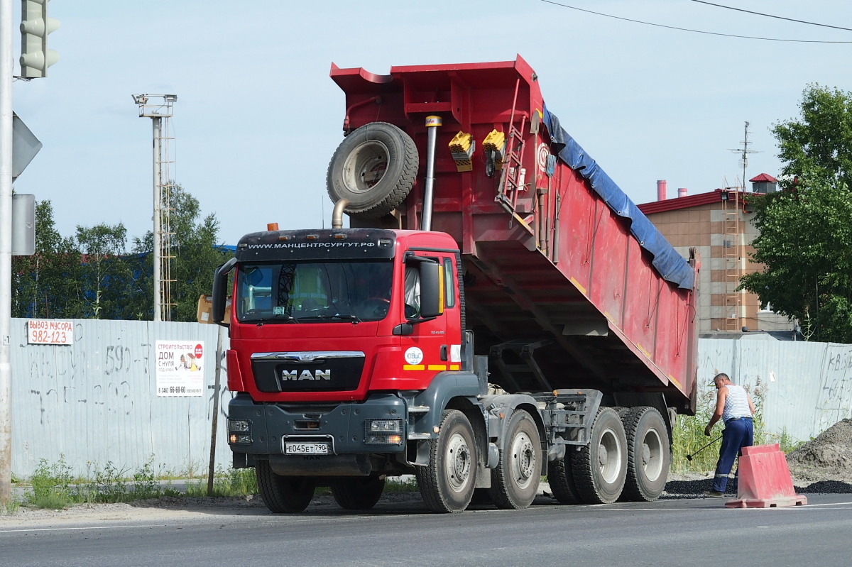 Ханты-Мансийский автоном.округ, № Е 045 ЕТ 790 — MAN TGS ('2007) 41.480