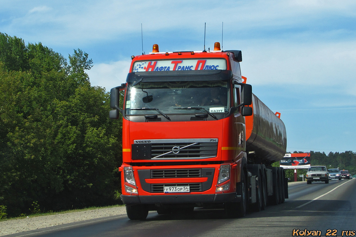 Новосибирская область, № У 973 ОР 54 — Volvo ('2008) FH.480 [X9P]