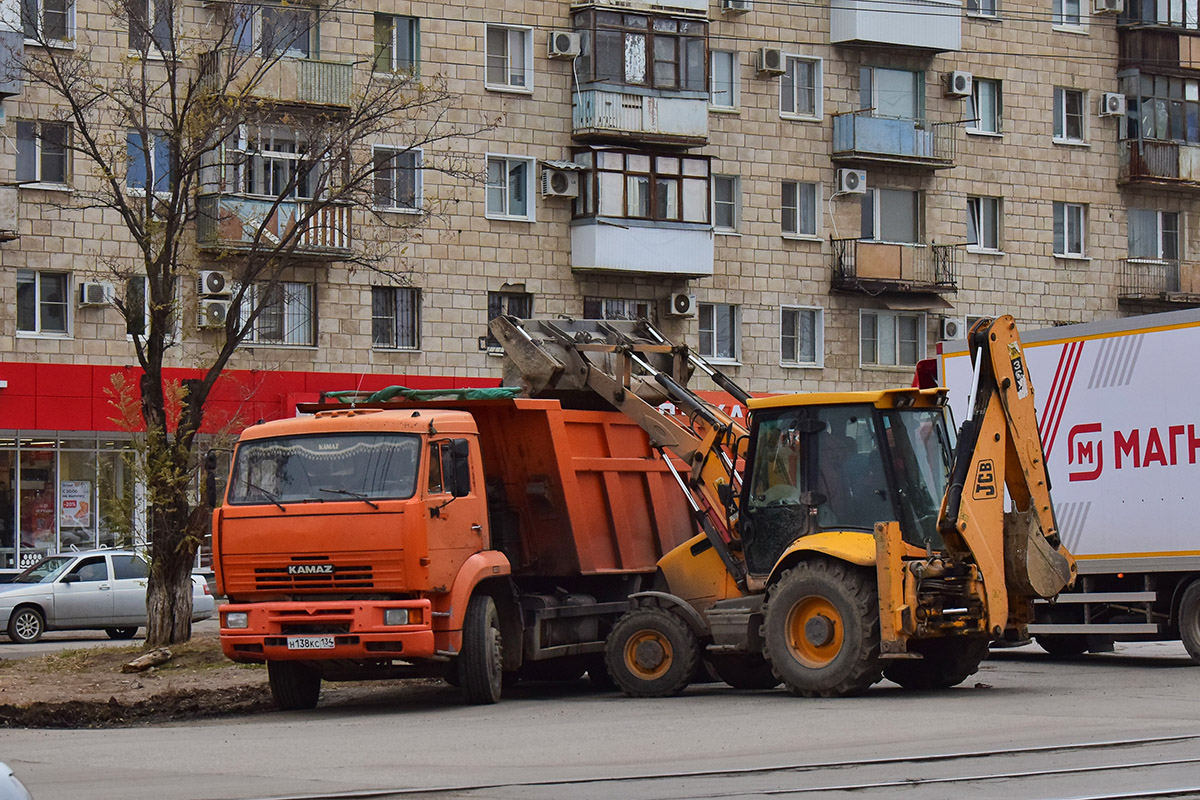 Волгоградская область, № (34) Б/Н СТ 0142 — JCB 3CX; Волгоградская область — Спецтехника без номеров