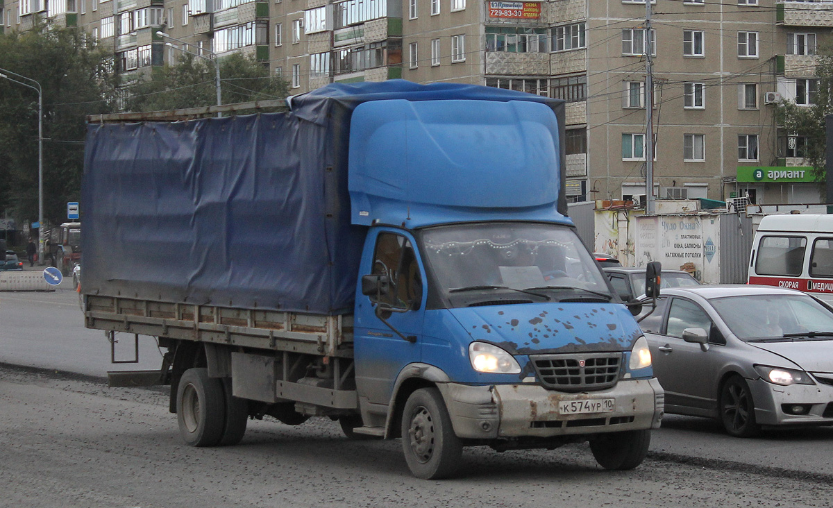 Челябинская область, № К 574 УР 10 — ГАЗ-33106 "Валдай"