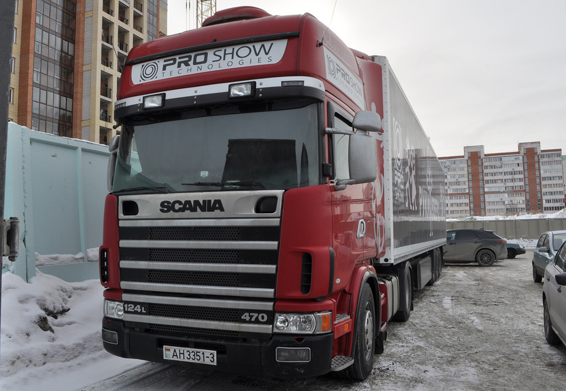 Гомельская область, № АН 3351-3 — Scania ('1996) R124G