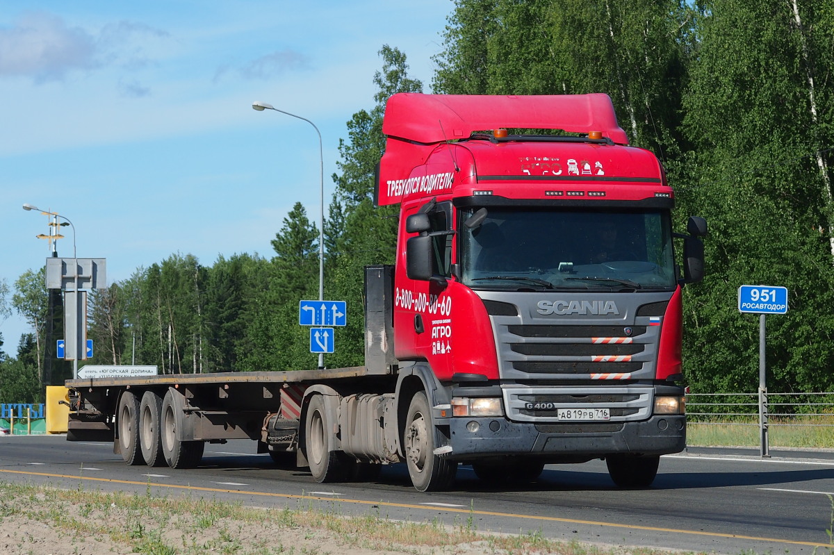 Татарстан, № А 819 РВ 716 — Scania ('2013) G400