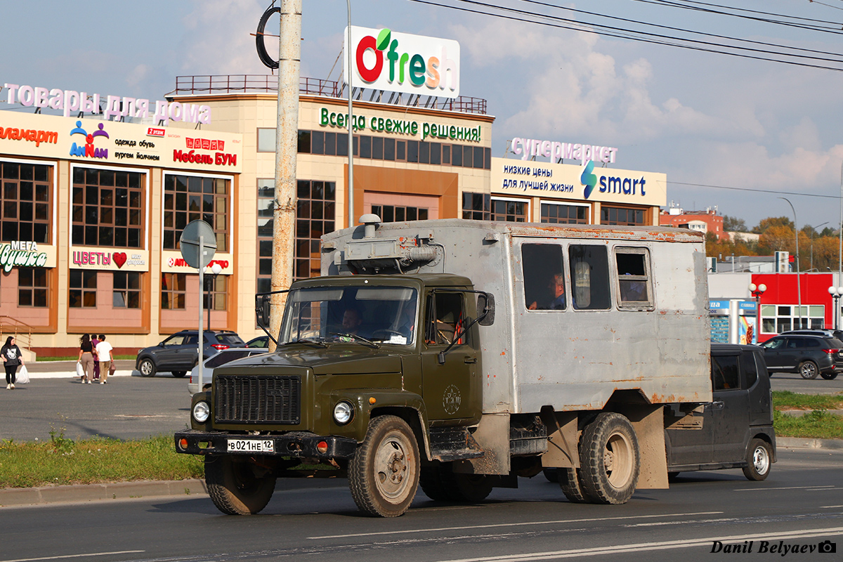 Марий Эл, № В 021 НЕ 12 — ГАЗ-3307