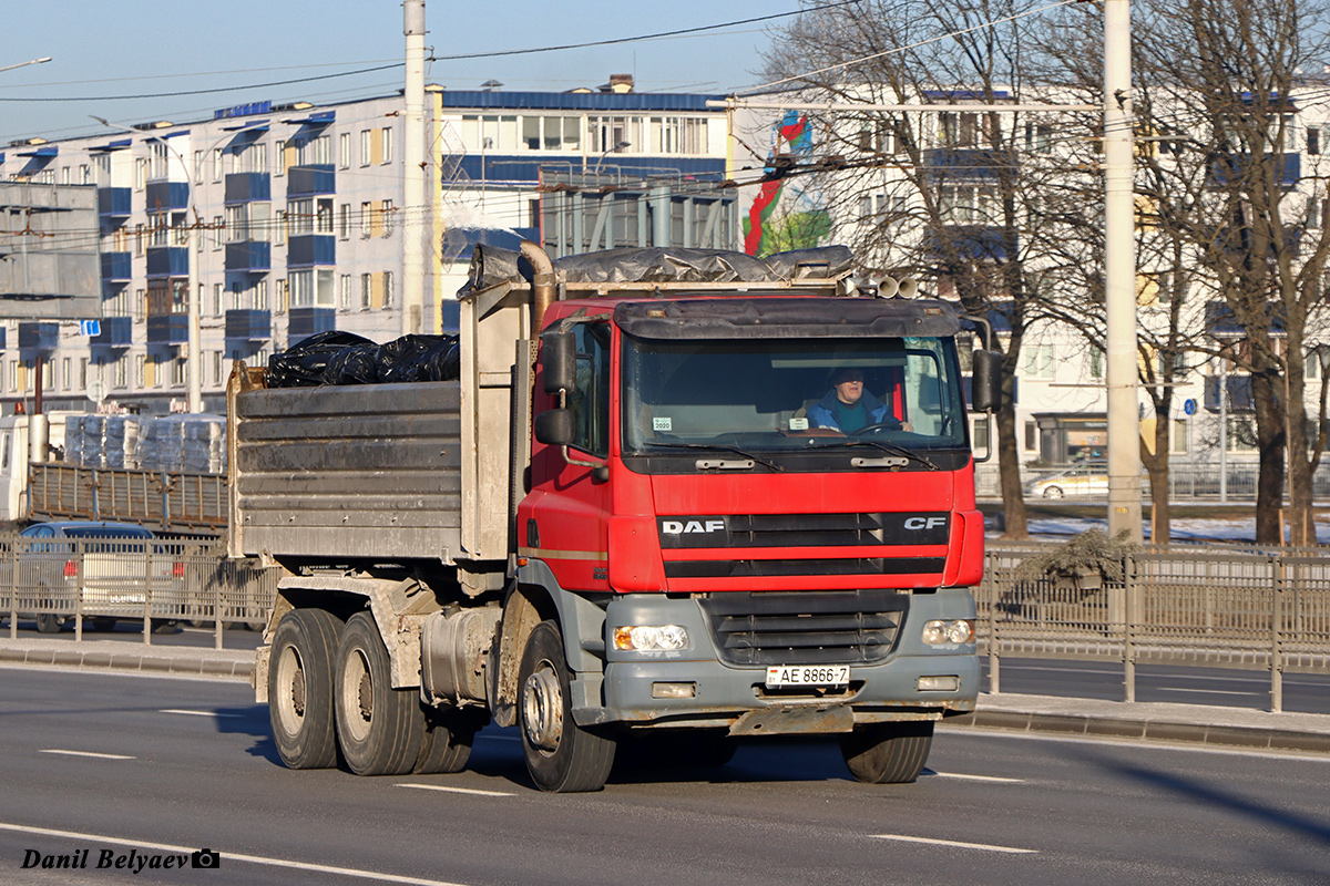 Минск, № АЕ 8866-7 — DAF CF85 FAT