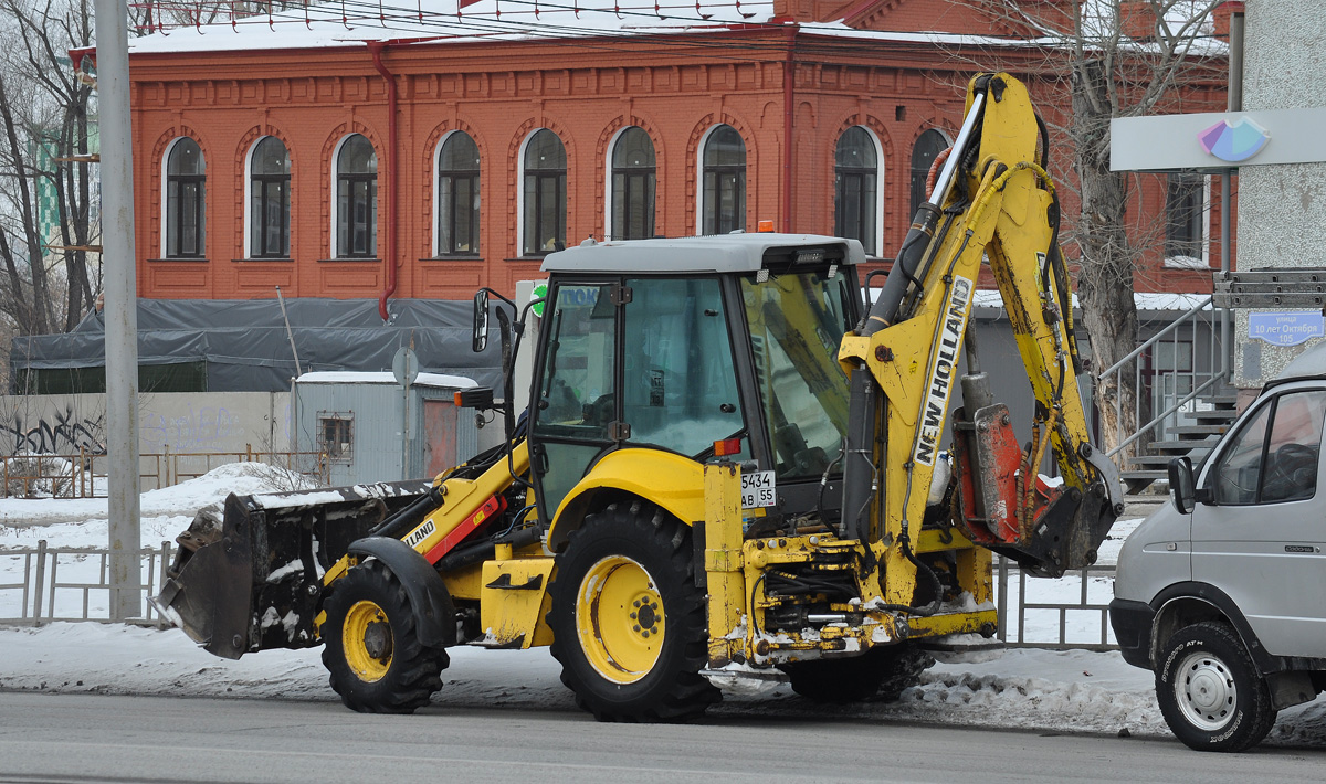 Омская область, № 5434 АВ 55 — New Holland (общая модель)