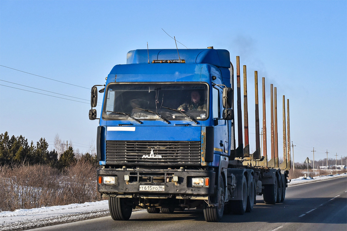 Свердловская область, № Т 615 РО 96 — МАЗ-6430A8