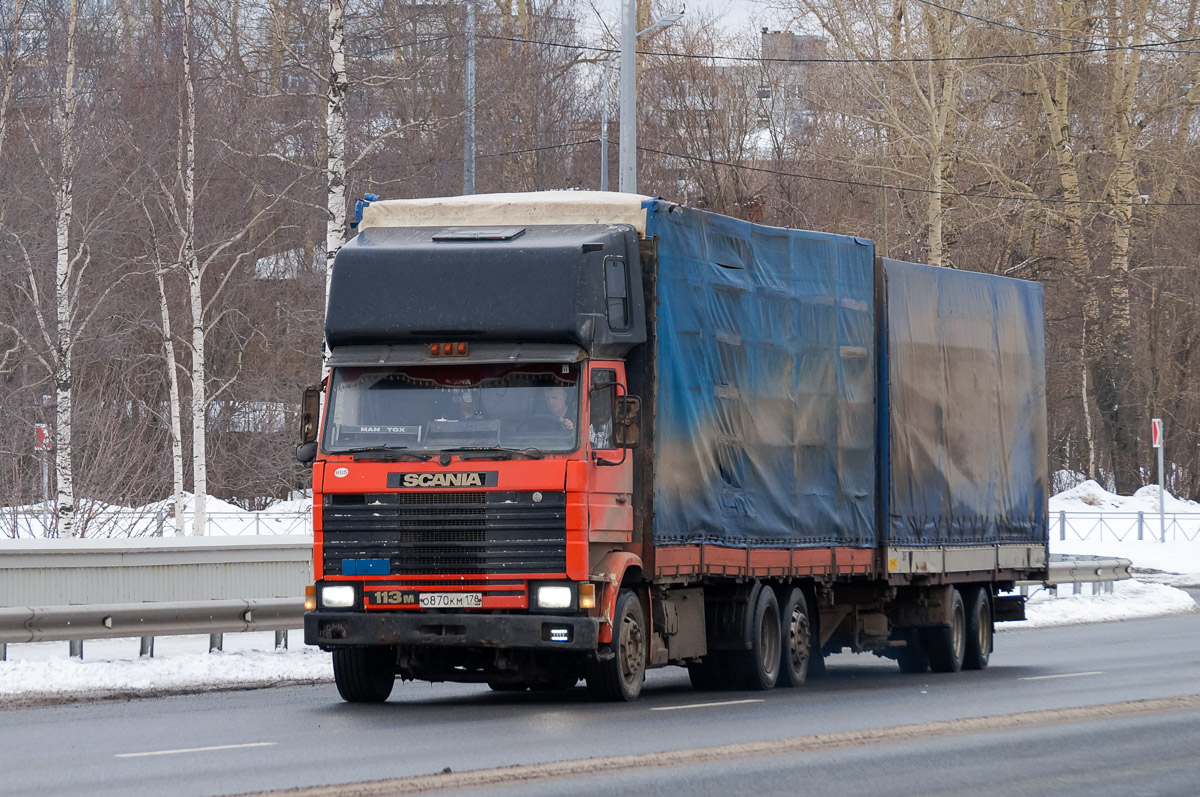 Санкт-Петербург, № О 870 КМ 178 — Scania (II) R113M