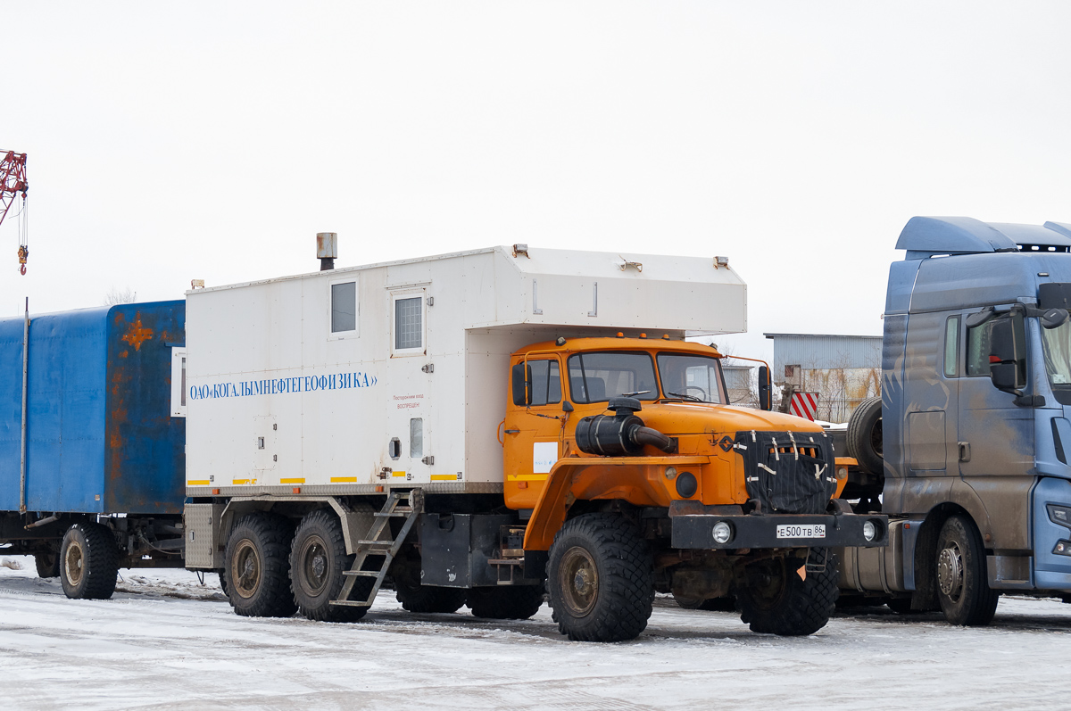 Ханты-Мансийский автоном.округ, № Е 500 ТВ 86 — Урал-4320-40