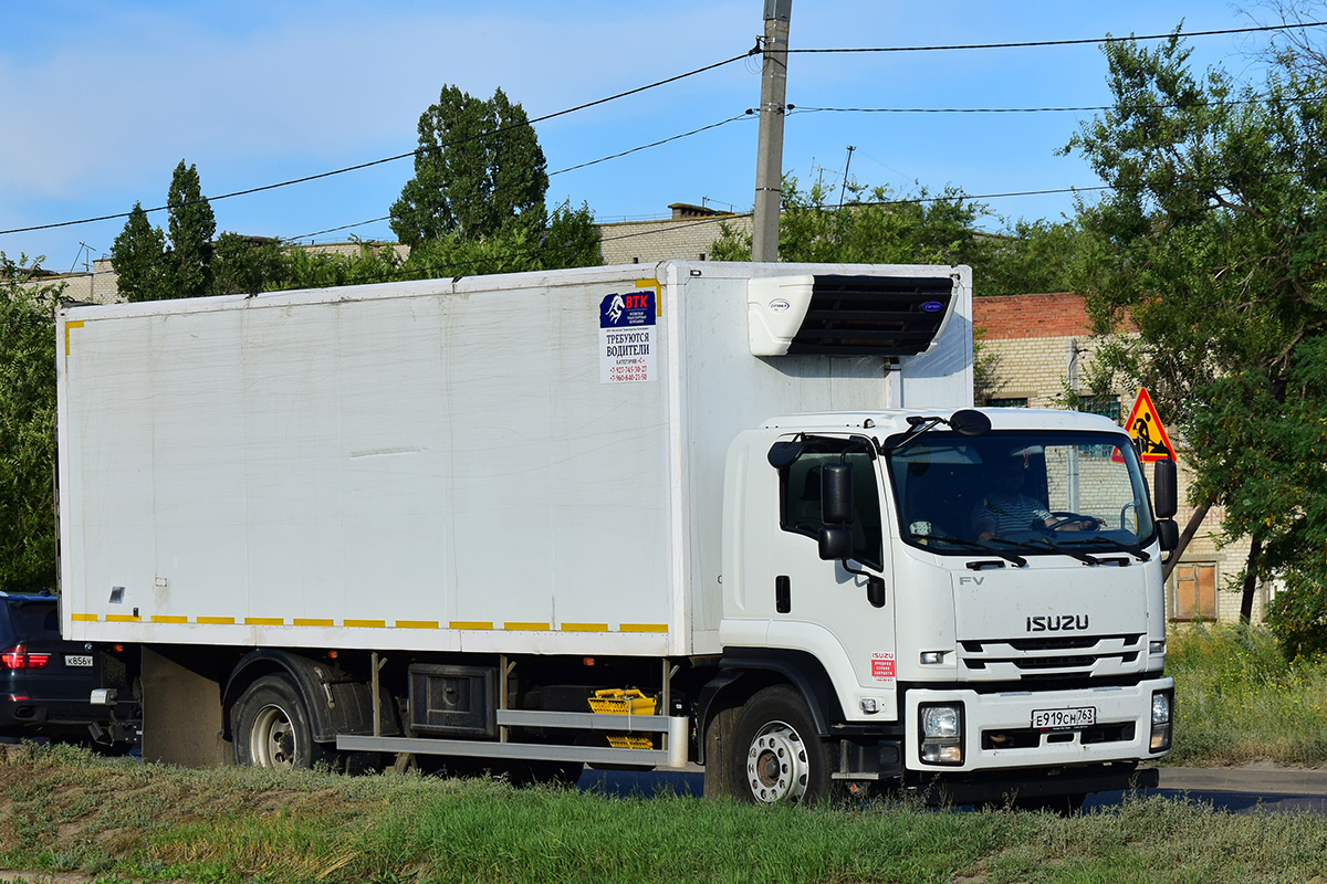 Самарская область, № Е 919 СН 763 — Isuzu Rus (общая модель)