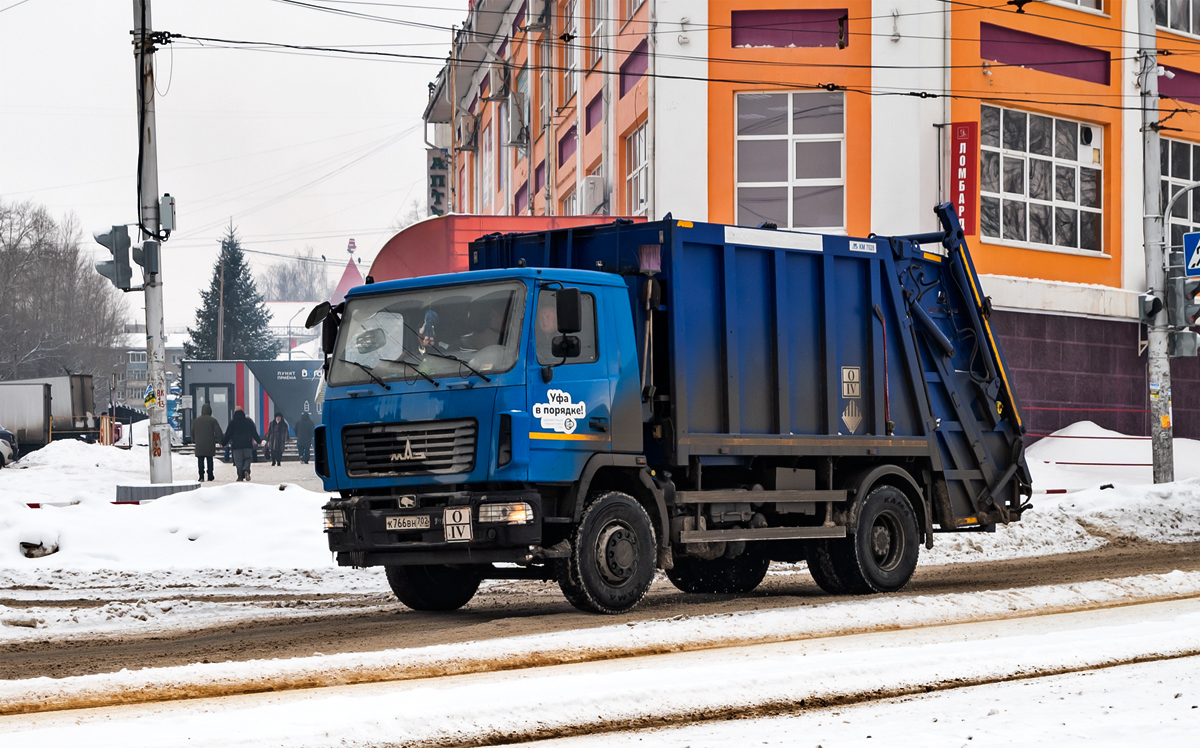 Башкортостан, № К 766 ВН 702 — МАЗ-5340C2