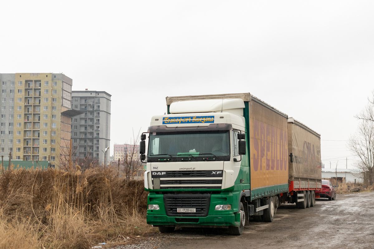 Киргизия, № 01 728 ABI — DAF XF95 FAR