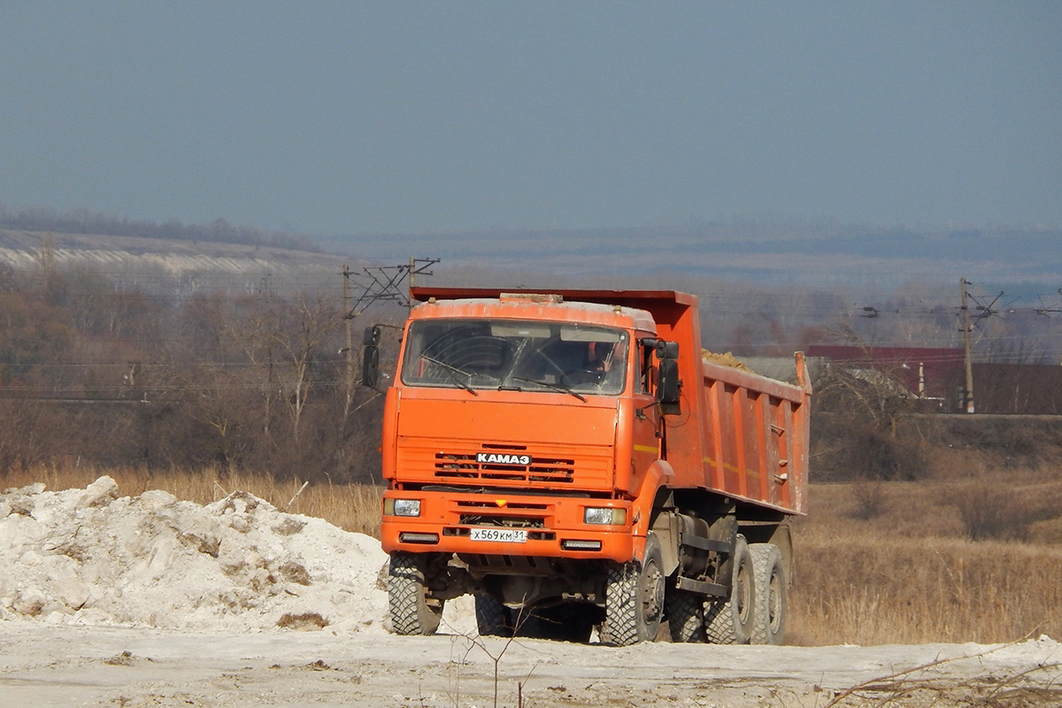 Белгородская область, № Х 569 КМ 31 — КамАЗ-6522 [652200]