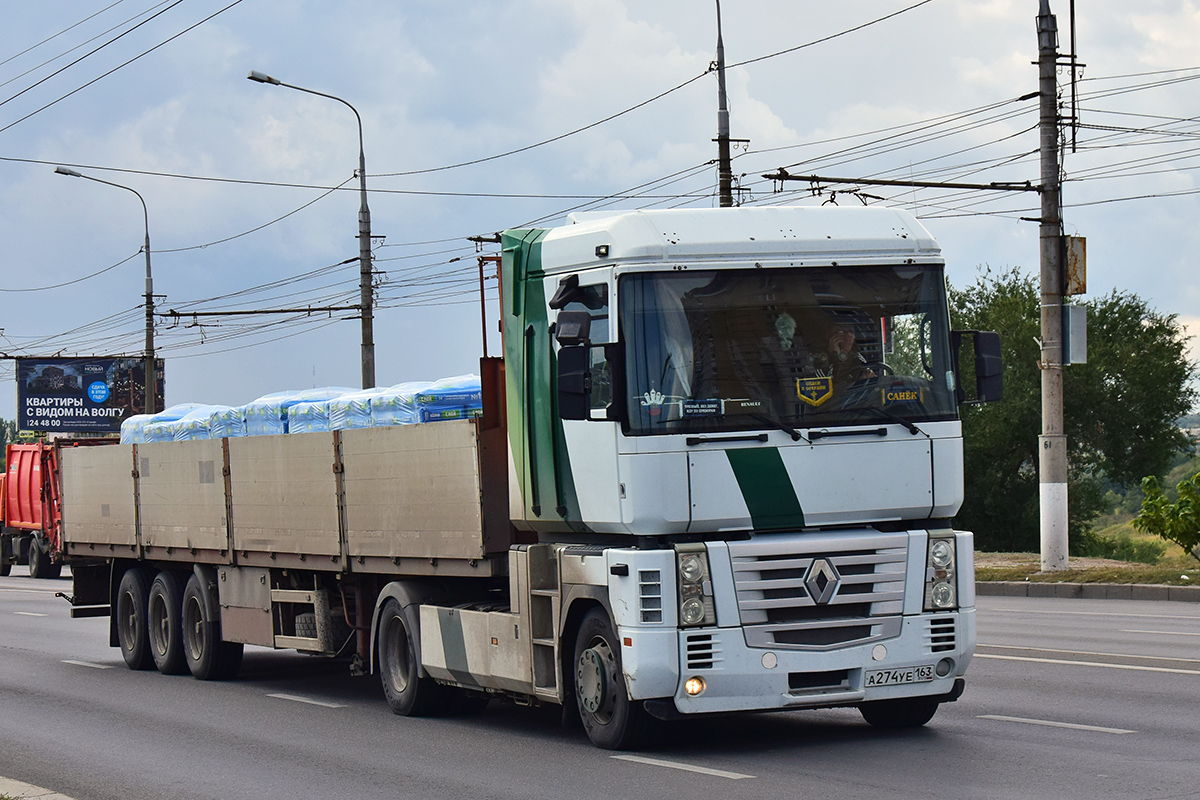 Самарская область, № А 274 УЕ 163 — Renault Magnum AE ('1990)