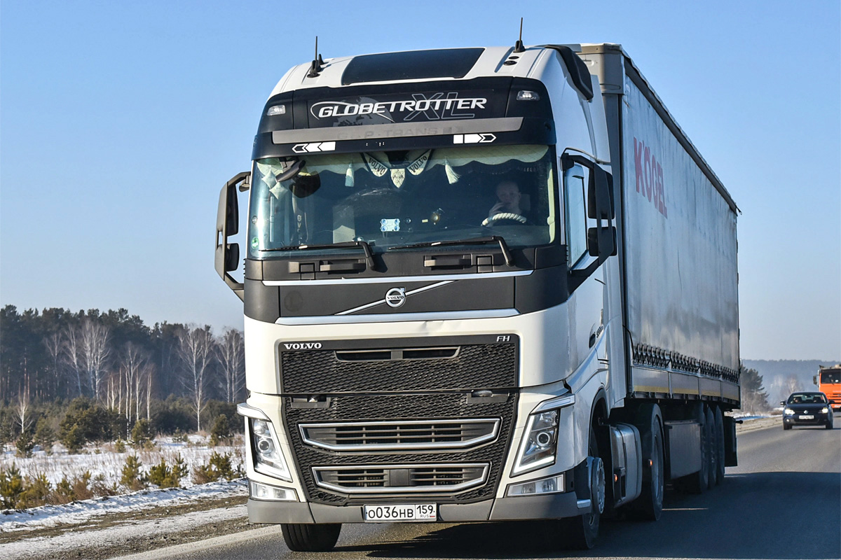 Пермский край, № О 036 НВ 159 — Volvo ('2012) FH.500