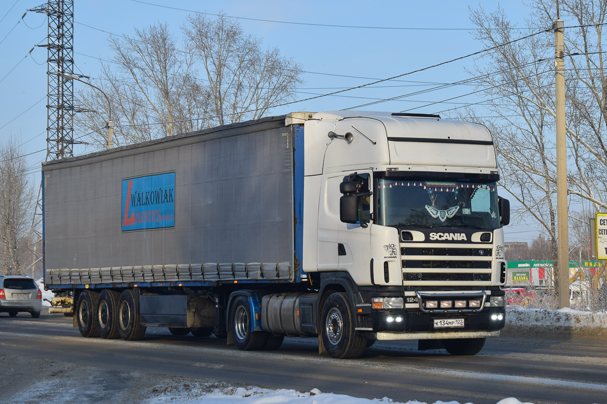 Алтайский край, № К 134 МР 122 — Scania ('1996) R124G