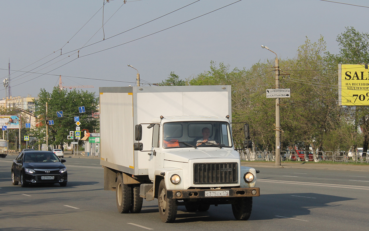 Челябинская область, № С 375 СХ 174 — ГАЗ-3309