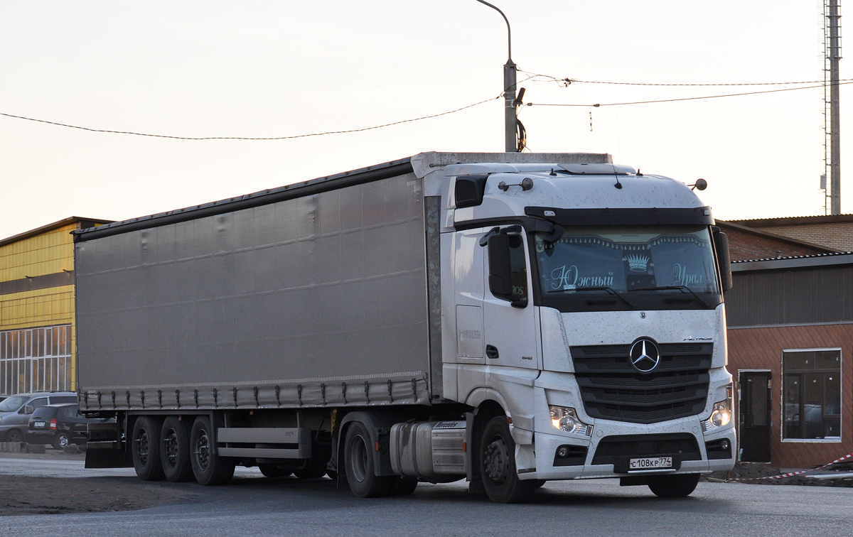 Челябинская область, № С 108 КР 774 — Mercedes-Benz Actros ('2022) [LRD]