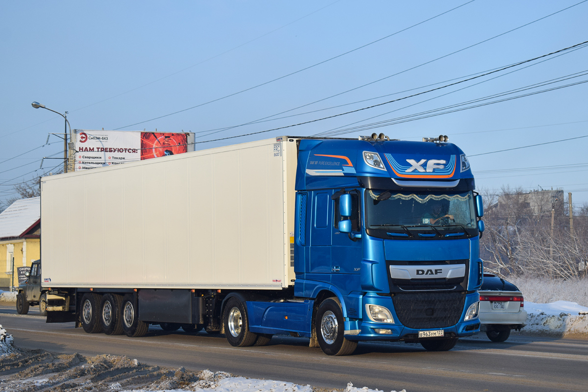 Алтайский край, № В 963 УМ 122 — DAF XF Euro6 FT