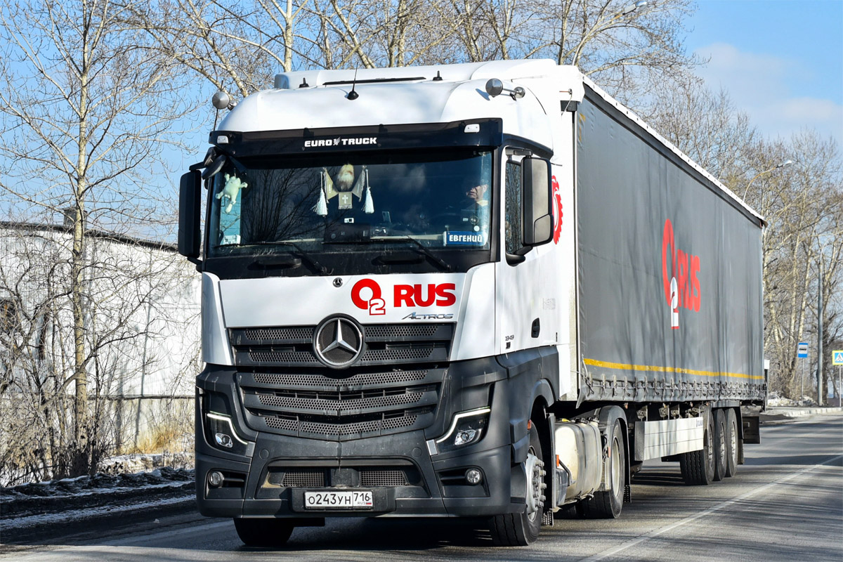 Татарстан, № О 243 УН 716 — Mercedes-Benz Actros ('2022) [LRD]