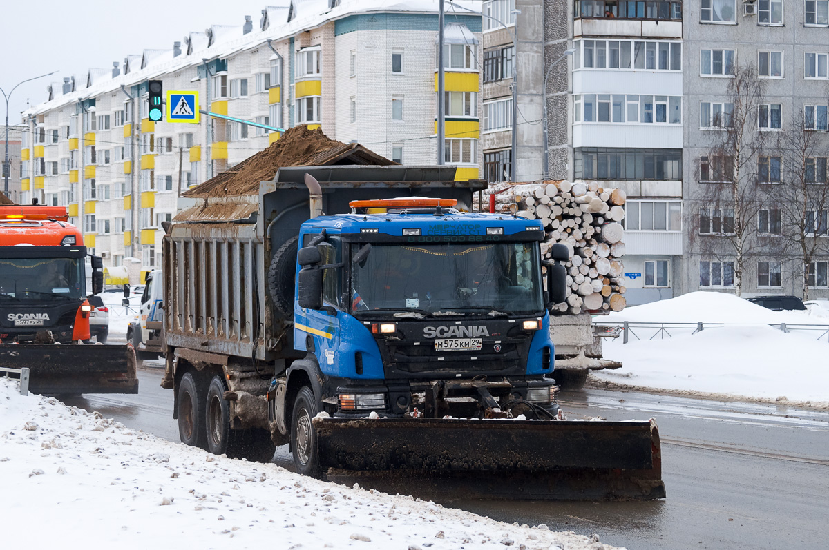 Архангельская область, № М 575 КМ 29 — Scania ('2011) P400