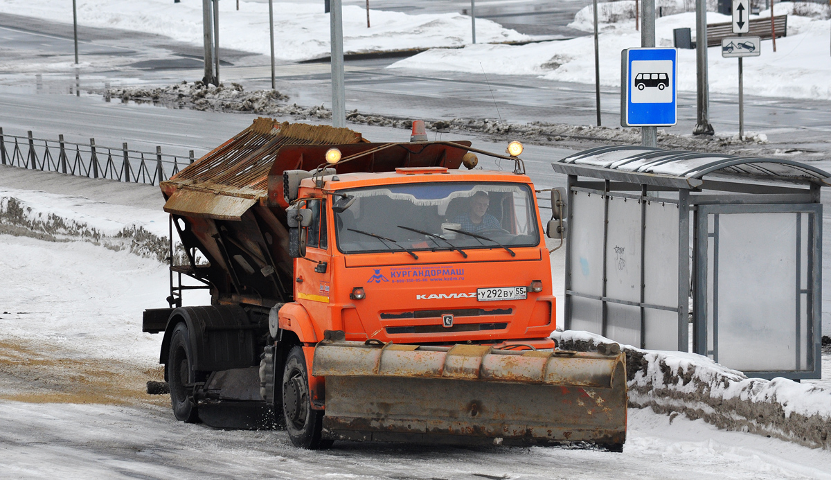 Омская область, № У 292 ВУ 55 — КамАЗ-53605-A5(48)