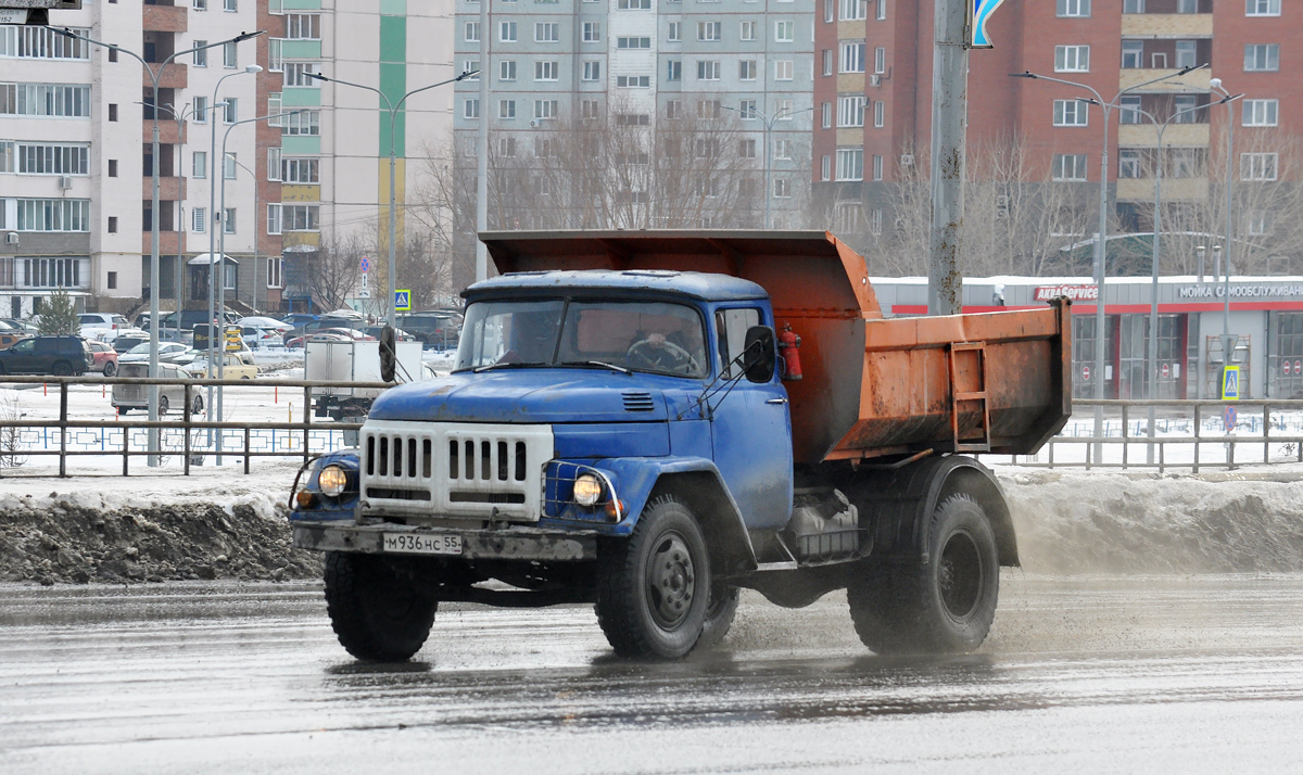 Омская область, № М 936 НС 55 — ЗИЛ-130 (общая модель)