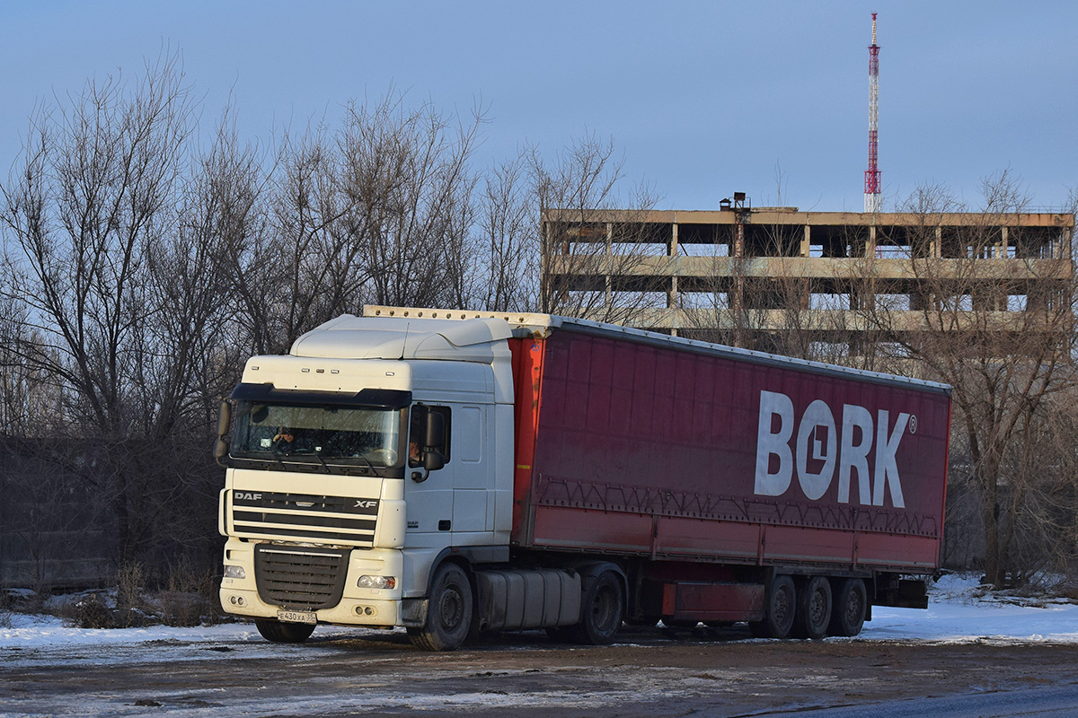 Вологодская область, № Е 430 ХА 35 — DAF XF105 FT