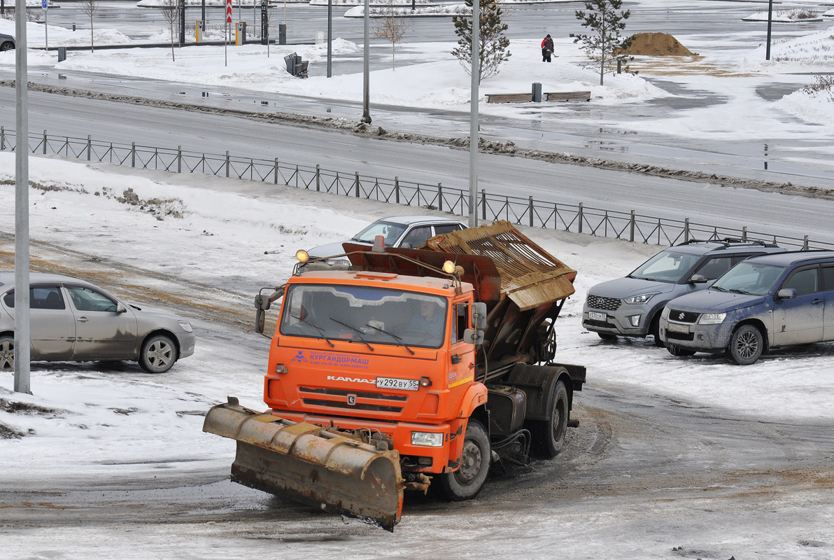 Омская область, № У 292 ВУ 55 — КамАЗ-53605-A5(48)