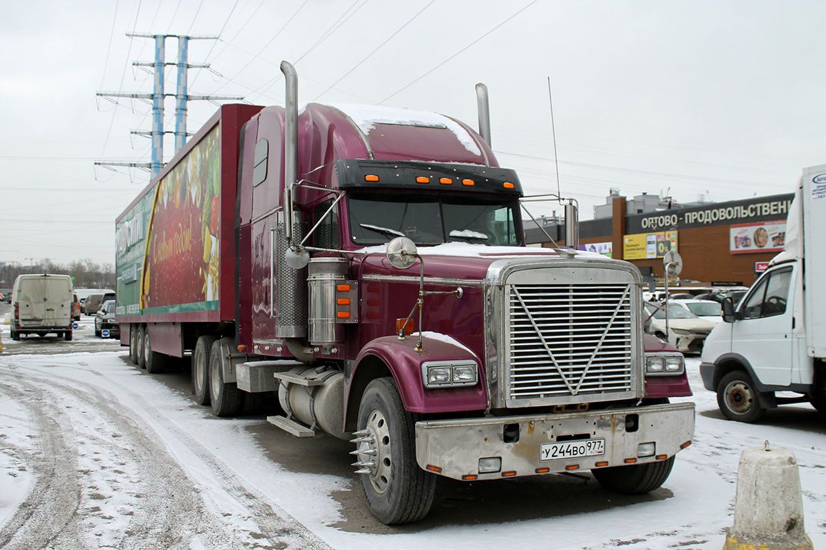 Москва, № У 244 ВО 977 — Freightliner FLD 132 Classic XL