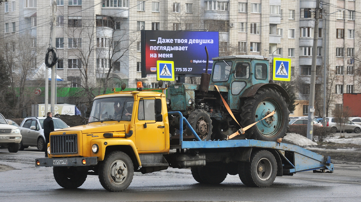 Омская область, № В 517 АР 155 — ГАЗ-3309; Омская область — Разные фотографии (Спецтехника)