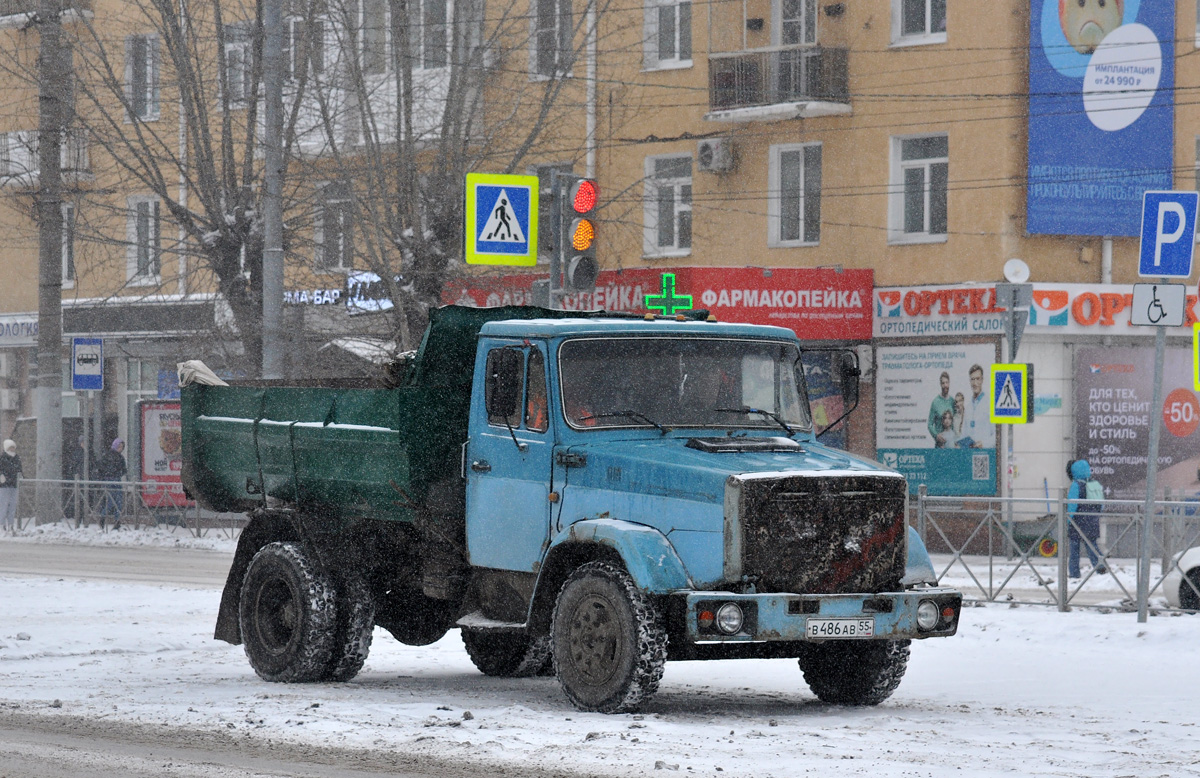 Омская область, № В 486 АВ 55 — ЗИЛ-494560