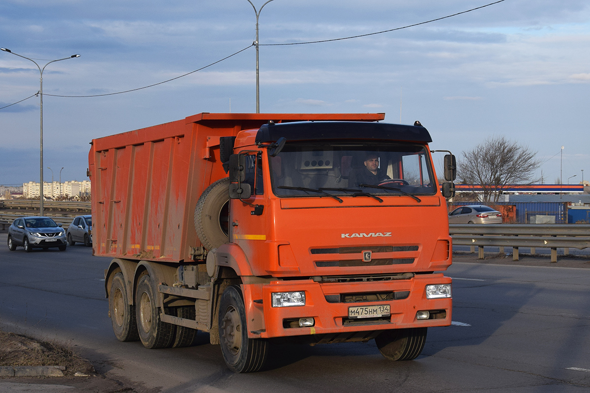Волгоградская область, № М 475 НМ 134 — КамАЗ-6520-B5(49)