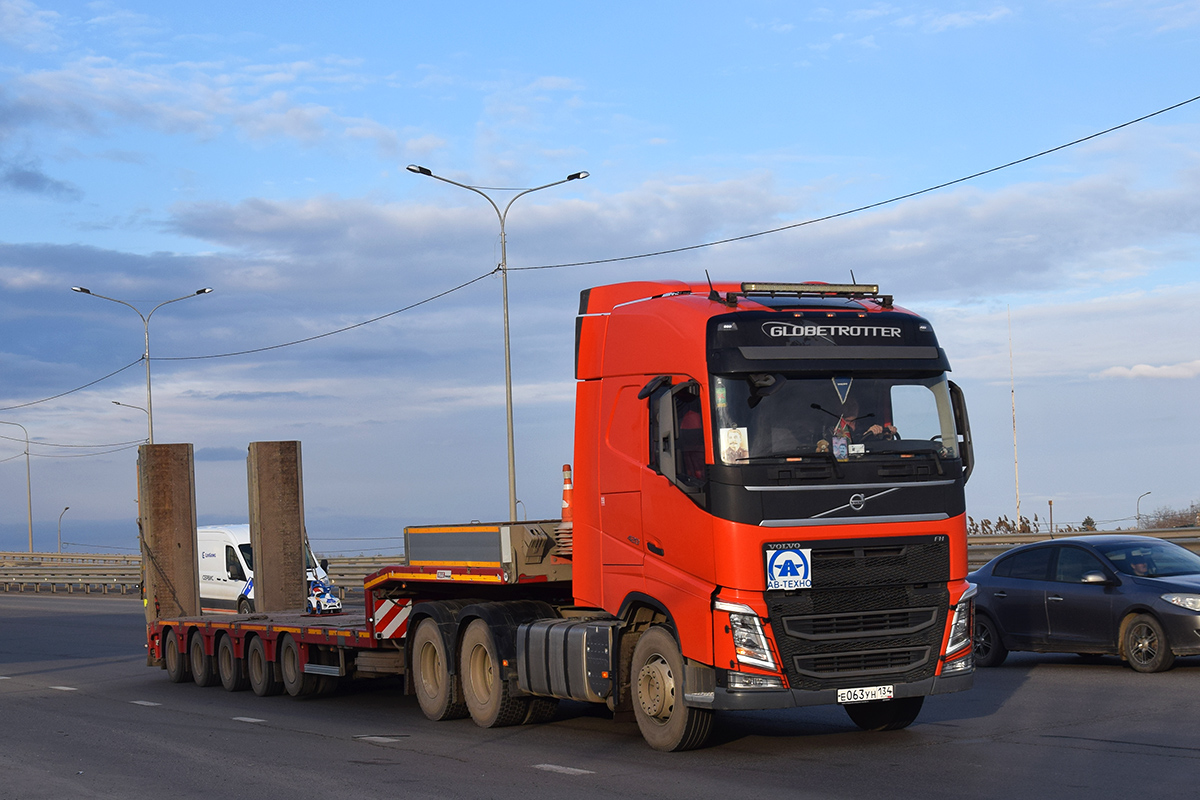 Волгоградская область, № Е 063 УН 134 — Volvo ('2012) FH.420 [X9P]
