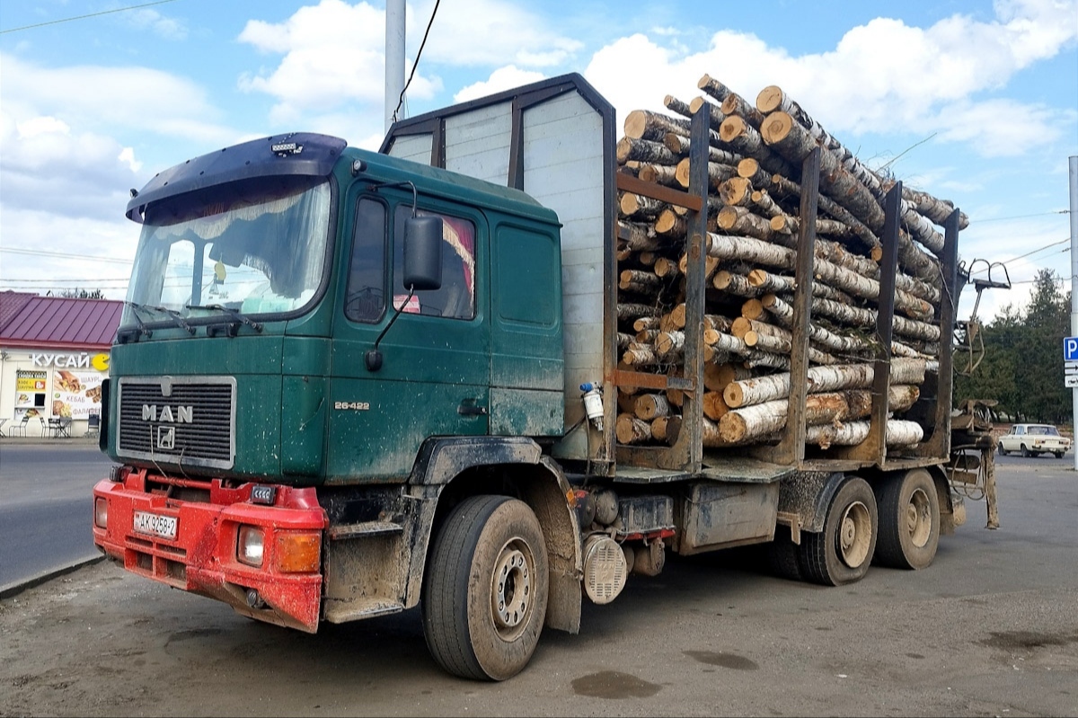 Витебская область, № АК 9258-2 — MAN F90 26.422 Витебская область, № АК 9258-2 — MAN F90 26.422