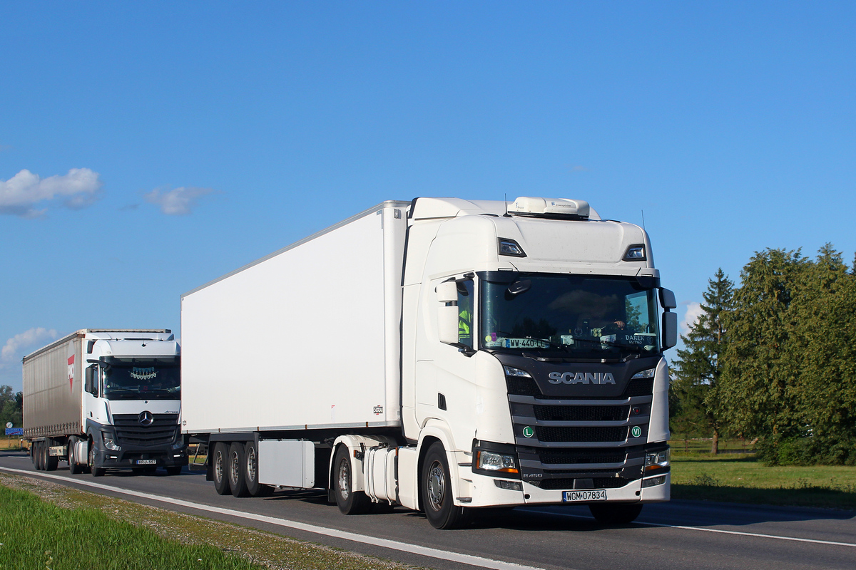 Польша, № WGM 07834 — Scania ('2016) R450